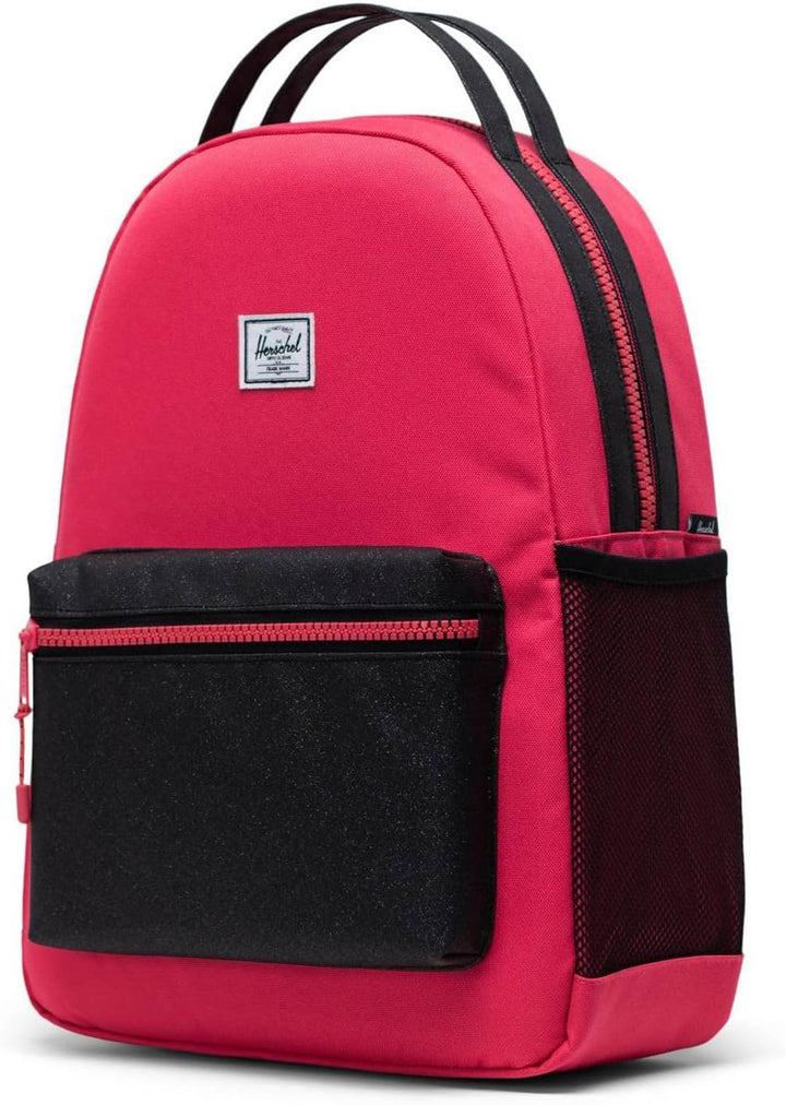 Herschel Nova Youth Backpack Rouge Red/Black Sparkle