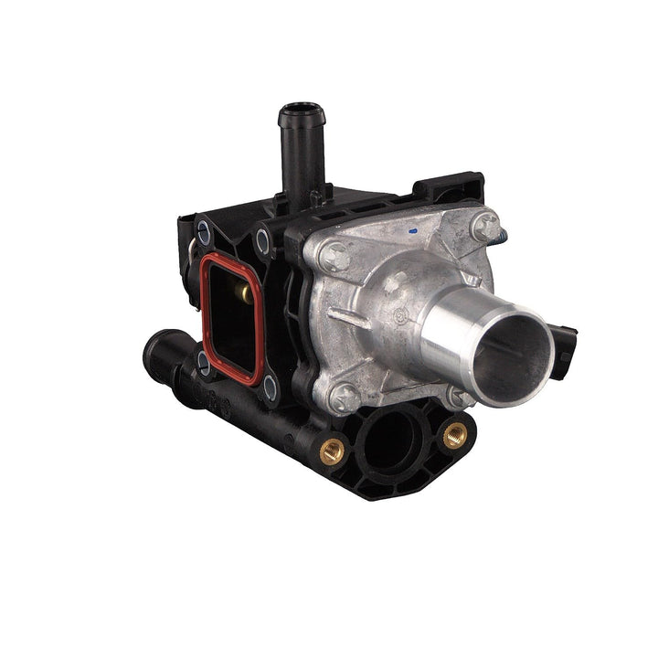 febi bilstein 49190 Thermostat mit Gehäuse, Dichtung und Temperaturschalter , 1 Stück
