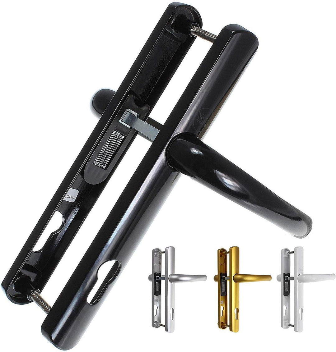 Yale P-Y2G-SSLL-BL Sicherheitsschloss, P-Y2G-SSLL-BL 0W 92mm/215mm Schwarz, 92mm/215mm Schwarz