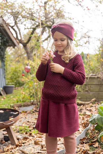 Disana Aran-Pullover, 100% Bio-Merinowolle GOTS, IVN Best | besonders warm | Kleinkind Kind Unisex |
