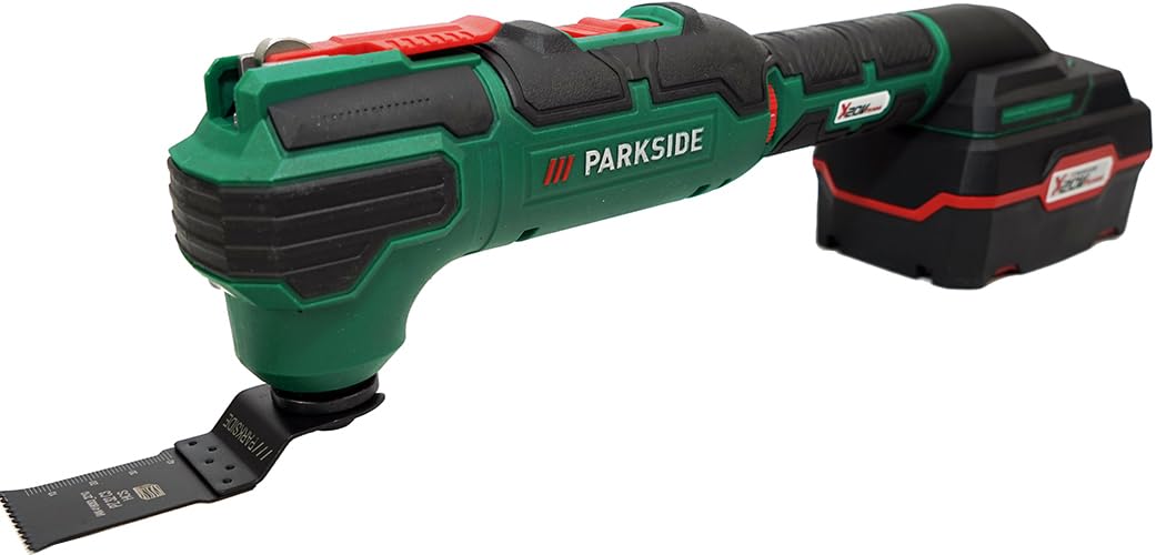 HEADNMORE® Bundle - PARKSIDE® Akku Multifunktionswerkzeug 20V PAMFW 20 +Schlüsselanhänger (inkl 1x4A