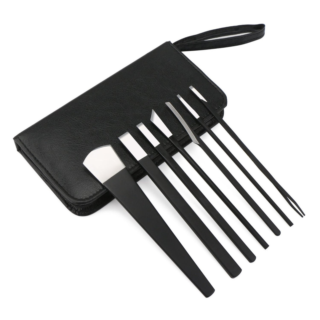 Segbeauty 7pcs Professional Pediküre Messer Set mit Aufbewahrungsbeutel, Hoher Manganstahl Nagelpfle