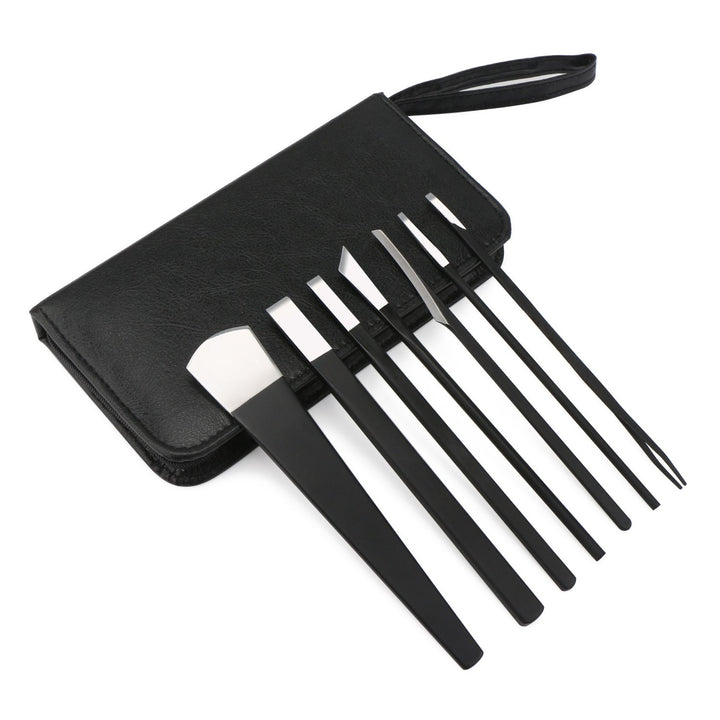 Segbeauty 7pcs Professional Pediküre Messer Set mit Aufbewahrungsbeutel, Hoher Manganstahl Nagelpfle