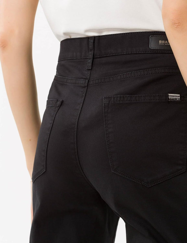 BRAX Feel Good Feel Good Damen Hose Carola – Straight Leg, Stretch, normaler Bund – Baumwolle, Baumw
