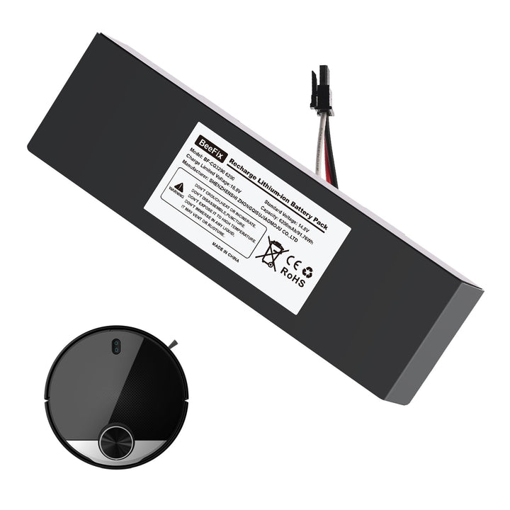 6200mAh Akku Ersatz für Conga 3290, 3390, 3490, 3590, 3690, 3790 y 3890 14.8V Li-ion Akku Batterie S