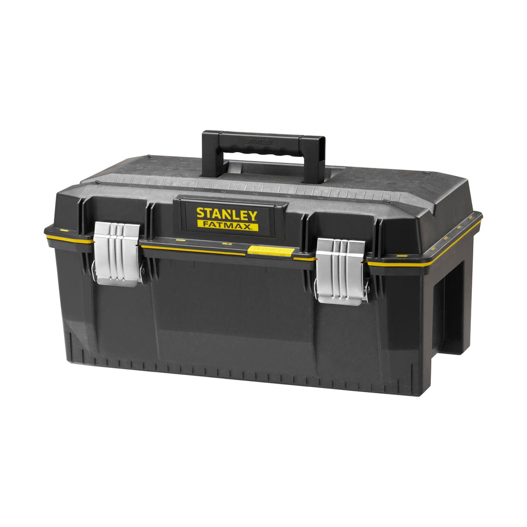 Stanley FatMax Werkzeugbox (58,4 x 30,5 x 26,7 cm, spritzwassergeschützer Koffer, robuste nicht-rost