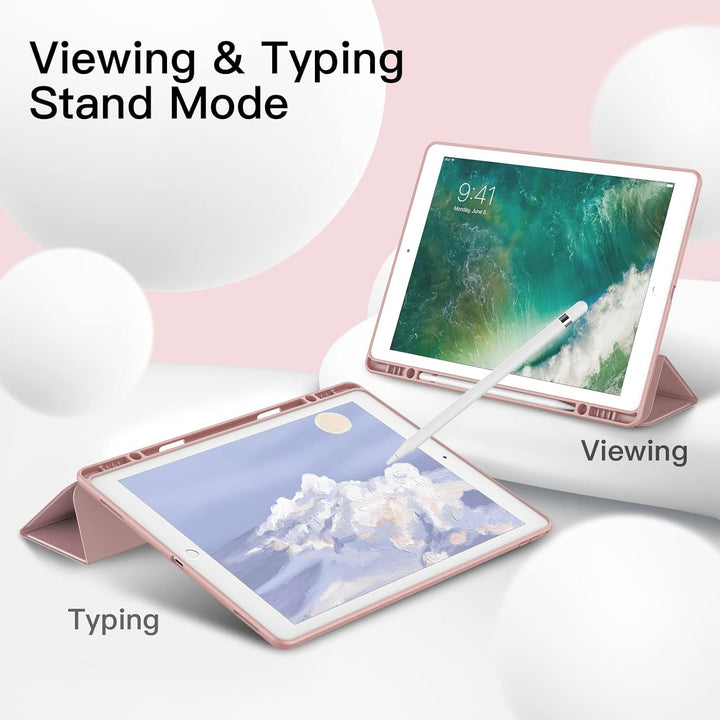 JETech Hülle für iPad Pro 12,9 Zoll (Modell 2015/2017, 1./2. Generation) mit Stifthalter, Dünne Tabl