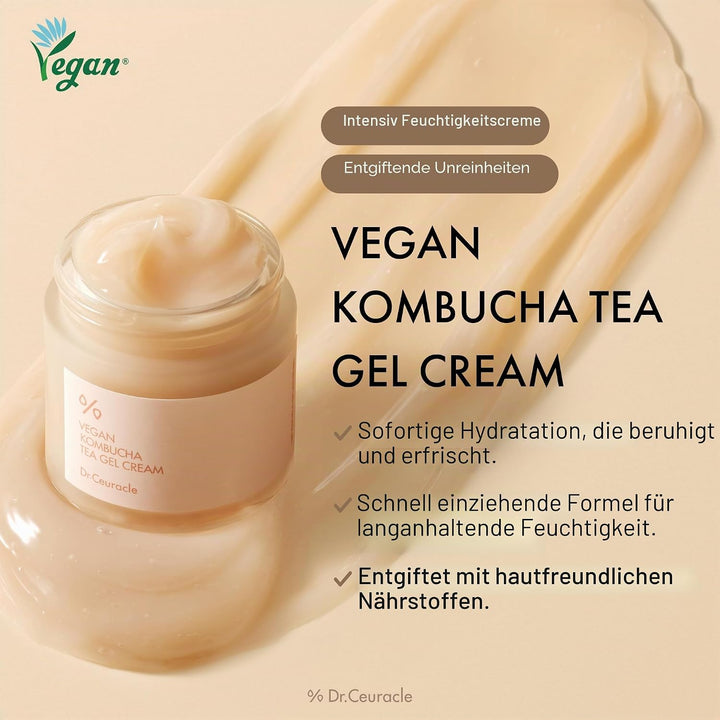 Dr Ceuracle Vegan Kombucha Tea Gel Cream 75g