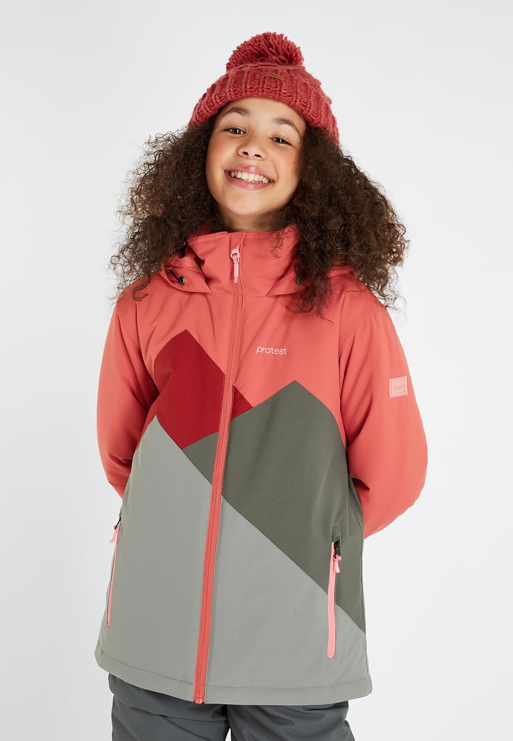 Protest Girls Ski- Und Snowboardjacke PRTDOUTSEN JR 80 Rusticrust, 80 Rusticrust
