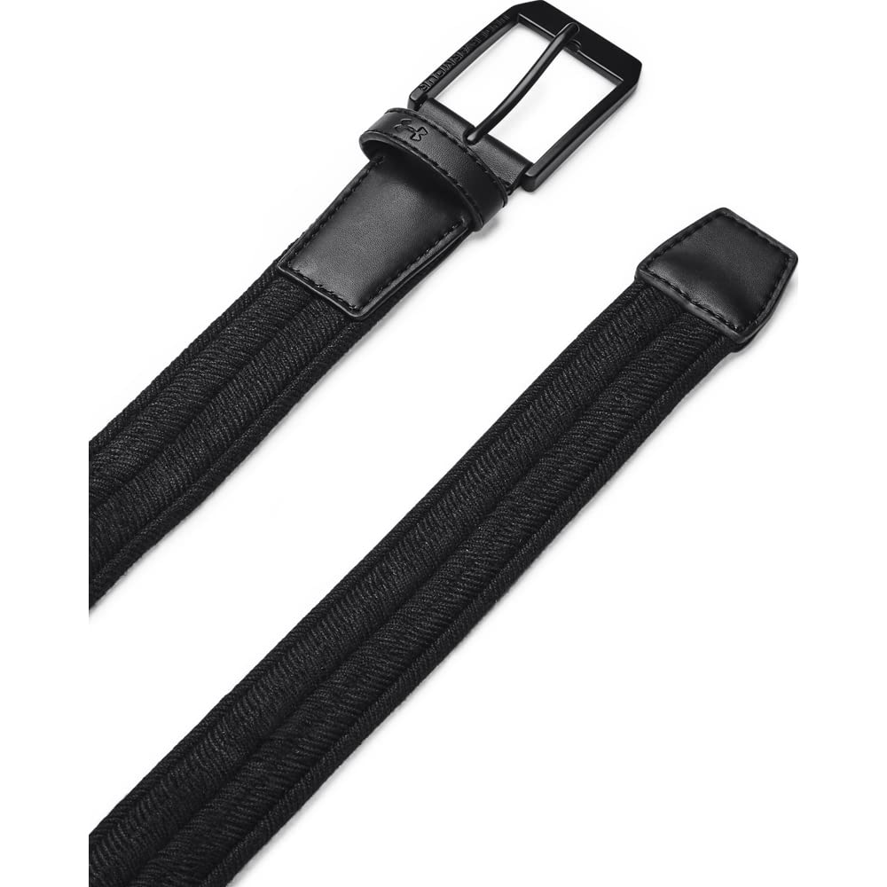 Under Armour Herren Braided Golf Belt Gürtel 36 Schwarz, 36 Schwarz