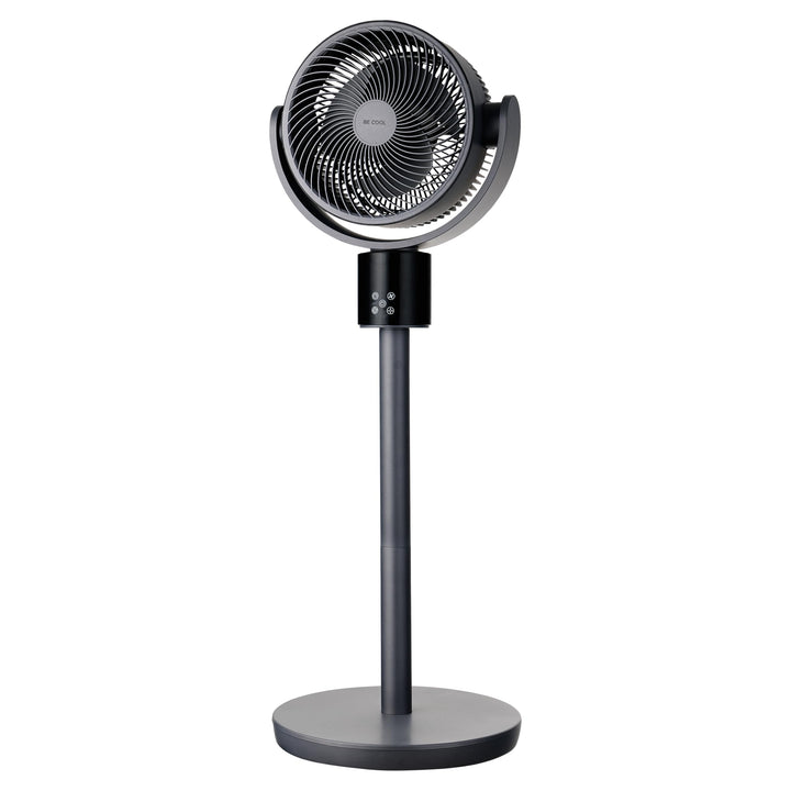 Be Cool Digitaler Stand- und Tischventilator 26cm – DC Inverter Motor, 50 Watt, 12 Stufen, 3 Windmod