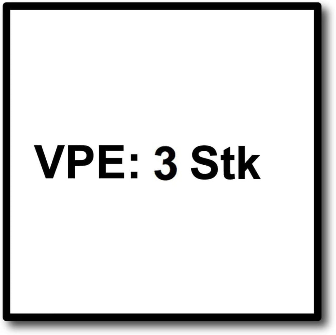 Fein E-Cut Long-Life Sägeblatt, 3 Stück (Aufnahme Starlock Plus, Grösse 65x50 mm, geschränkter Holzv