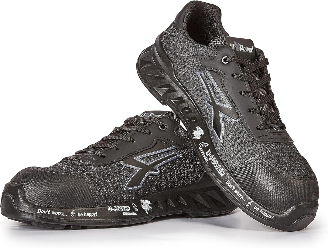 U-Power RED Leve Scott, Sicherheitsschuhe, leichte, durchtrittsichere Unisex-Turnschuhe, Bastsohle,