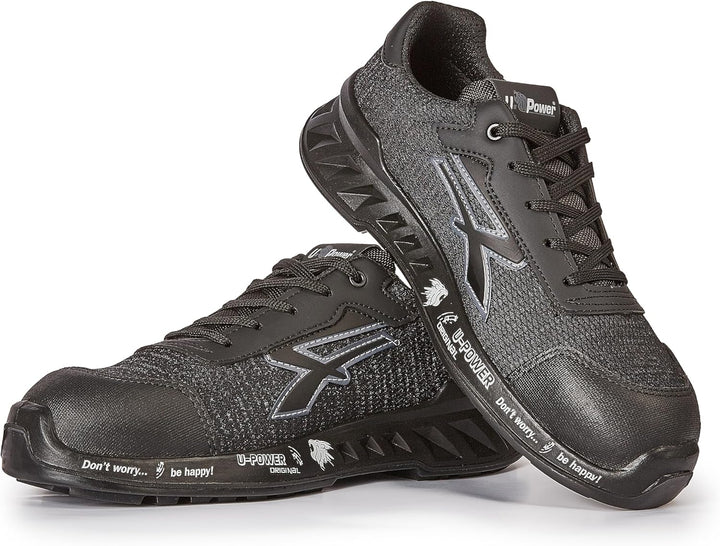 U-Power RED Leve Scott, Sicherheitsschuhe, leichte, durchtrittsichere Unisex-Turnschuhe, Bastsohle,