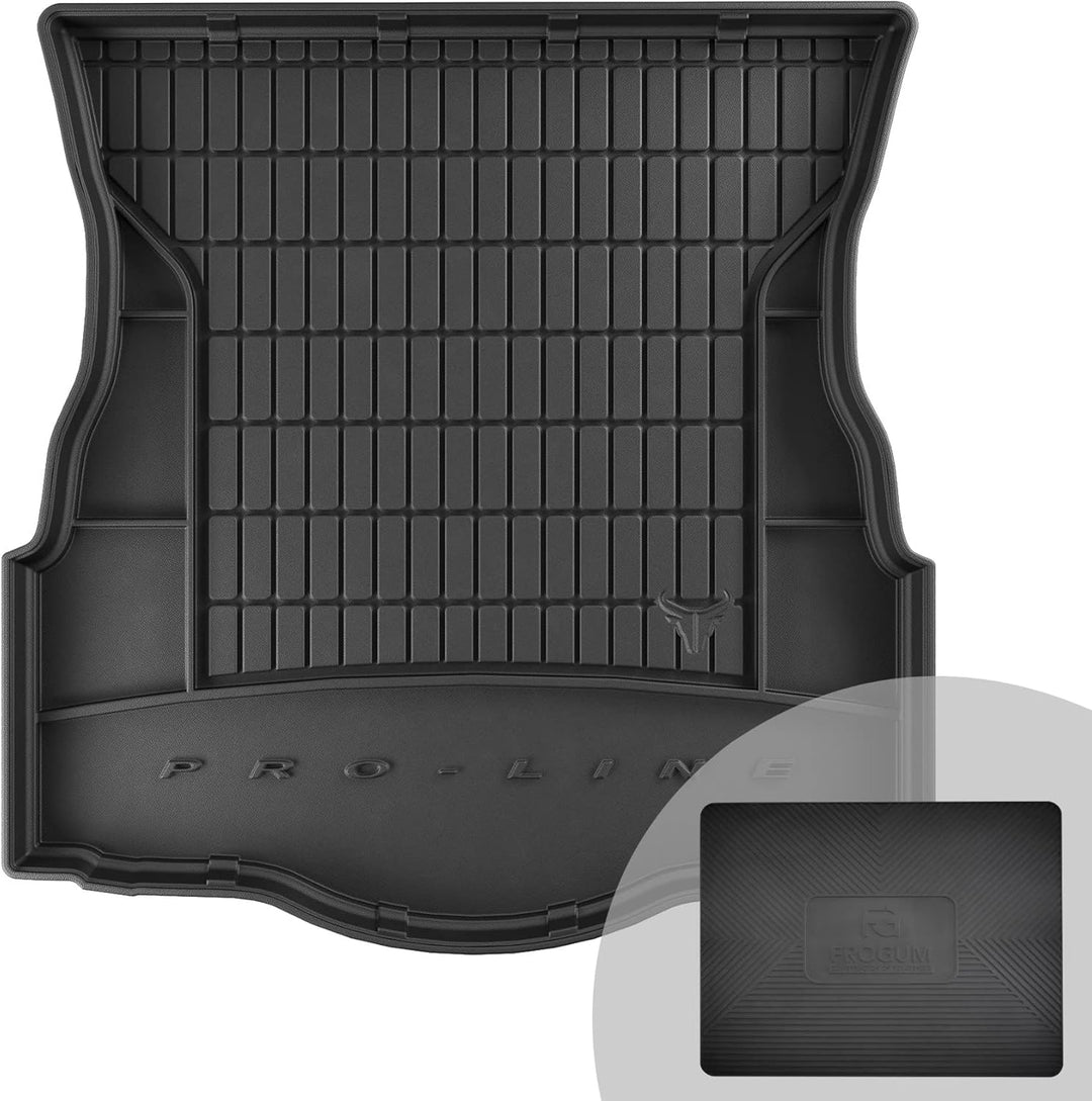 FROGUM ProLine 3D Gummimatte Exklusive Auto Kofferraummatte Kofferraumwanne für Ford Mondeo V 2014-2