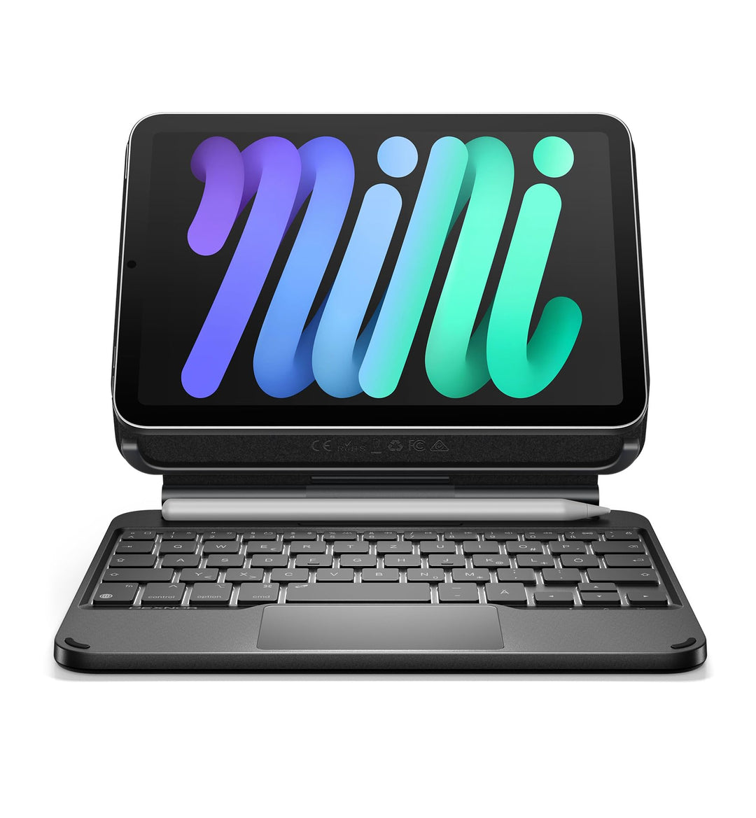 Dexnor Tastatur Hülle für iPad mini 6/7, Magnetische Schwimmender Cantilever-Ständer mit Trackpad St
