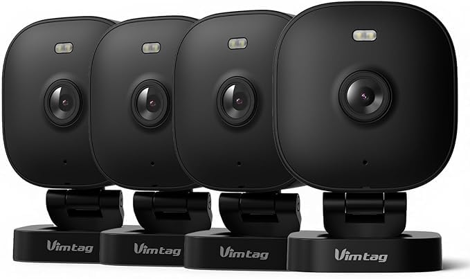 VIMTAG 2,5K Überwachungskamera Aussen, 5GHz WLAN Kamera Outdoor,Aussenkamera,Farbige Nachtsicht,Tag&
