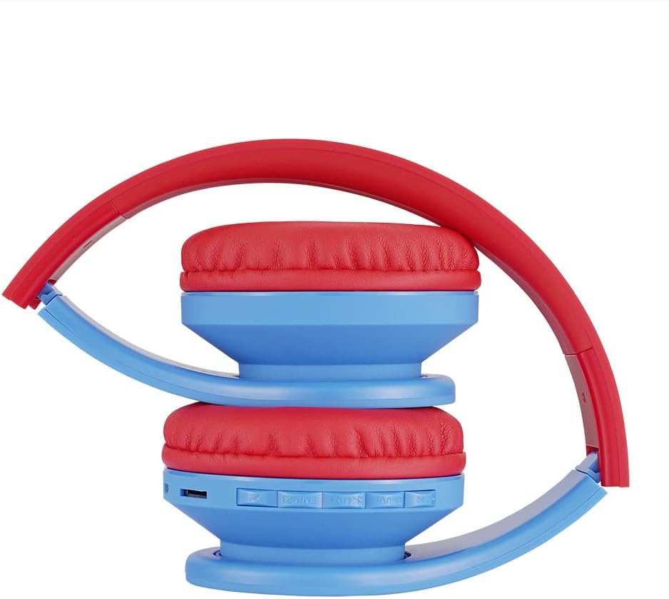 PowerLocus Bluetooth Kopfhörer Kinder, Kinderkopfhörer Over-Ear mit 85dB Lautstärkebegrenzung, Faltb