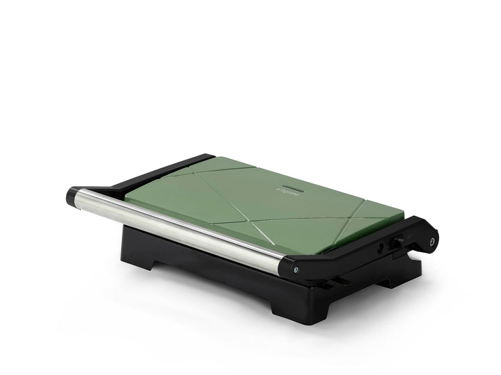 Tognana Iridea Mini-Grill-Toaster mit Thermostat, Salbeigrün