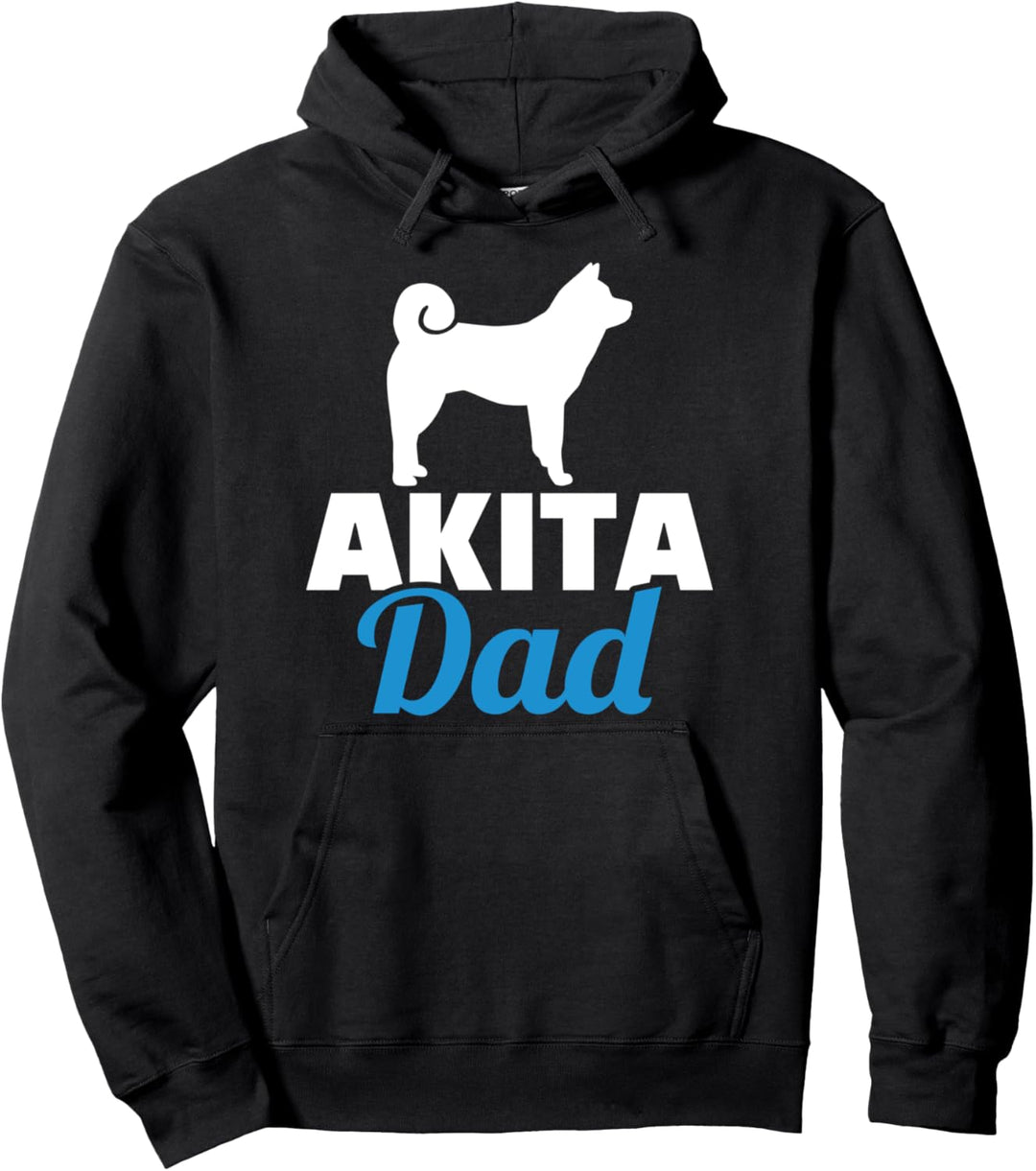 Akita Papa Pullover Hoodie