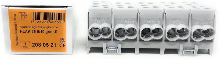 Pollmann – Ast Terminal Terminal HLAK 35–5/10 gr-s grau Main Line