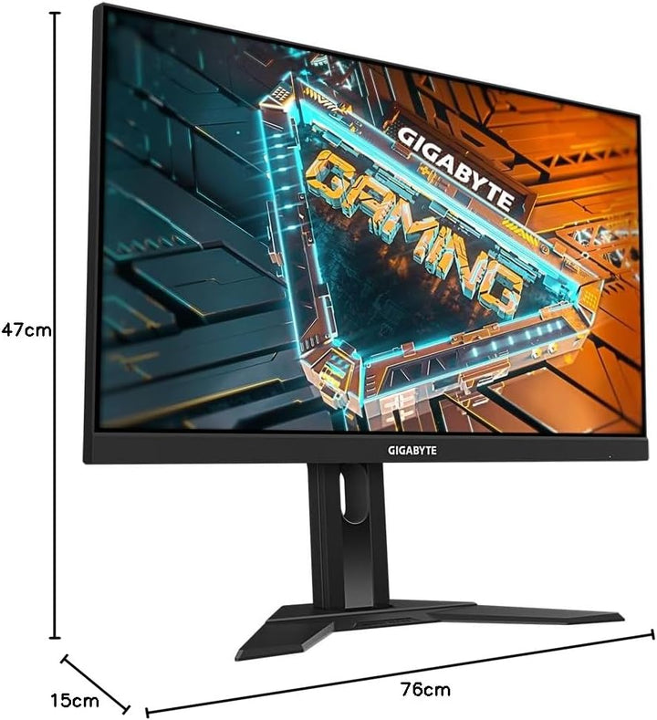 GIGABYTE G24F 2 24" FHD Gaming Monitor - 1920 x 1080, 165Hz, 1ms, 300 cd/m², FreeSync Premium, Displ