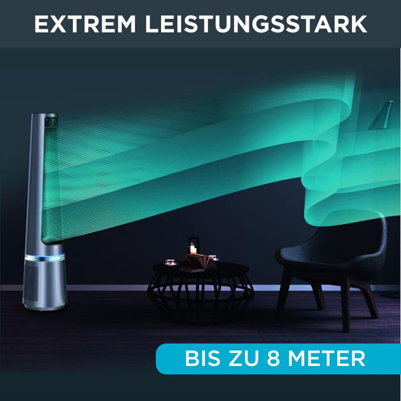 Rowenta rotorloser 2 in1 Luftreinigungsventilator Eclipse QU5030 | Luftreiniger und Ventilator | Fei