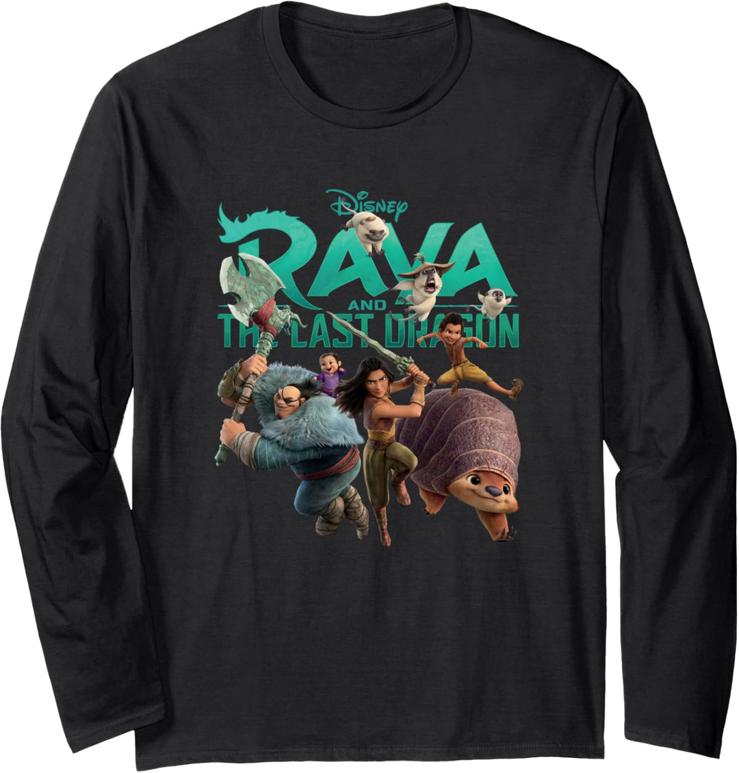 Disney Raya and the Last Dragon Characters Langarmshirt