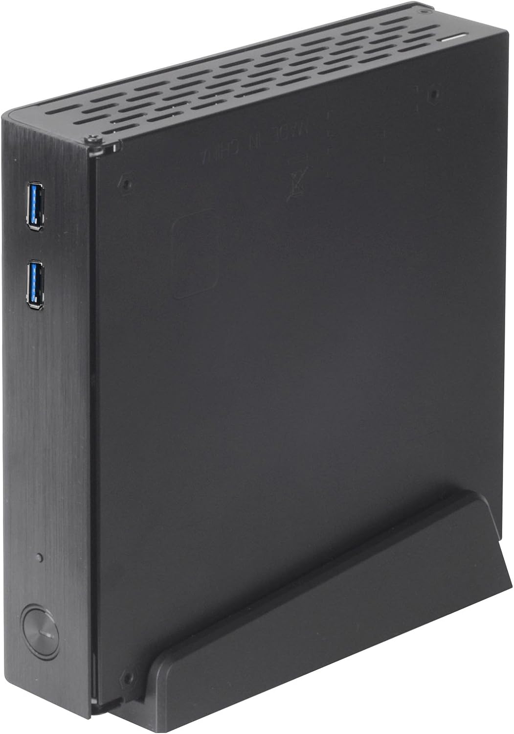 SilverStone SST-PT13B-USB3.0 - Petit Thin Mini-ITX Computer Gehäuse, USB 3.0, schwarz, SST-PT13B-USB