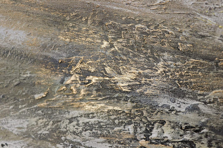 YS-Art Abstrakt Acryl Gemälde auf Leinwand Kraft der Elemente handgemalt Wandbilder Wohnzimmer moder