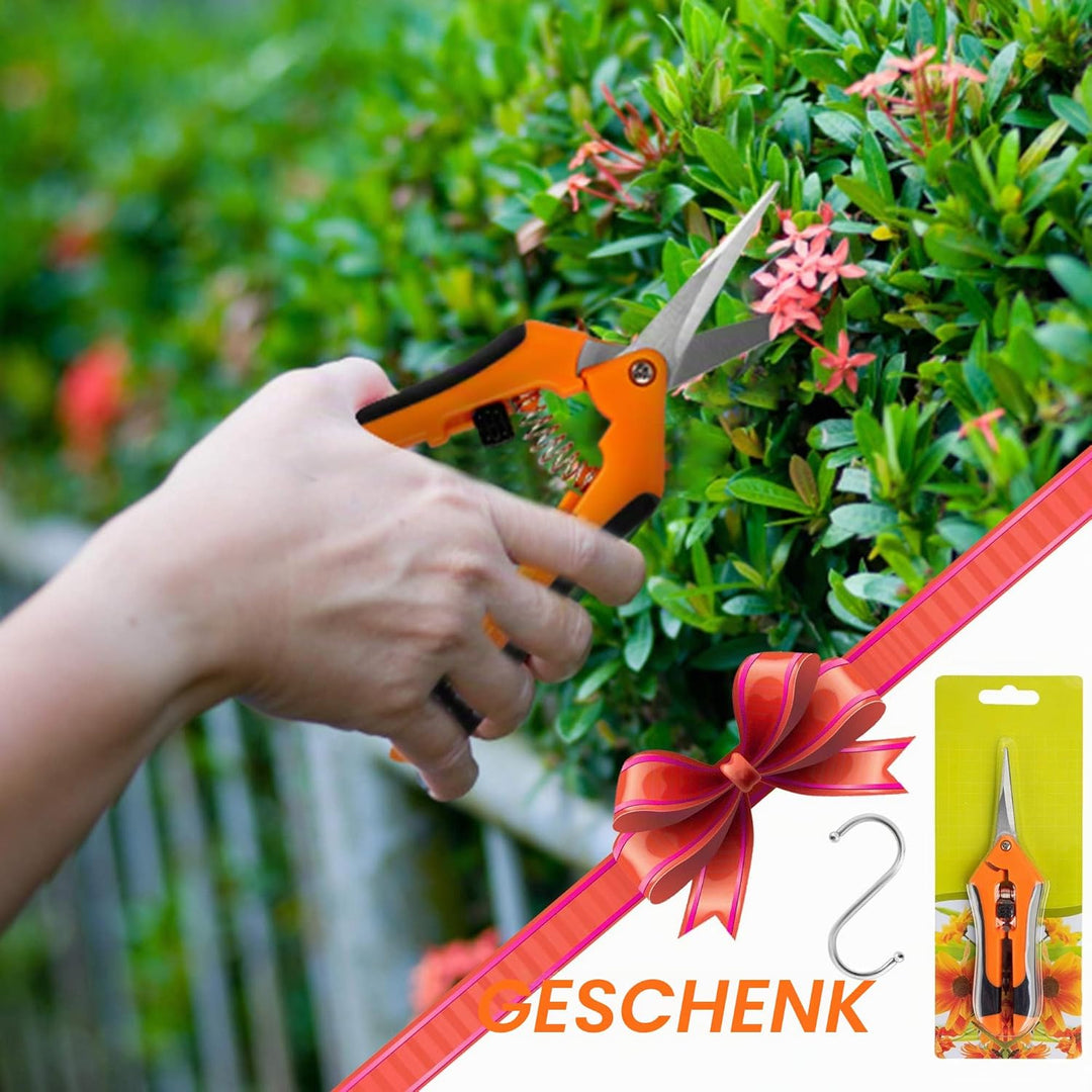 Desy &amp; Feeci 2-lagiges Netz-Abtropfgestell zum Aufhängen von Kräutern, Trockennetz mit orangefarbene