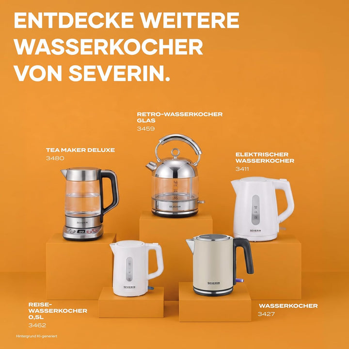 SEVERIN Wasserkocher Limited Edition WK 9577 Dusty Beige
