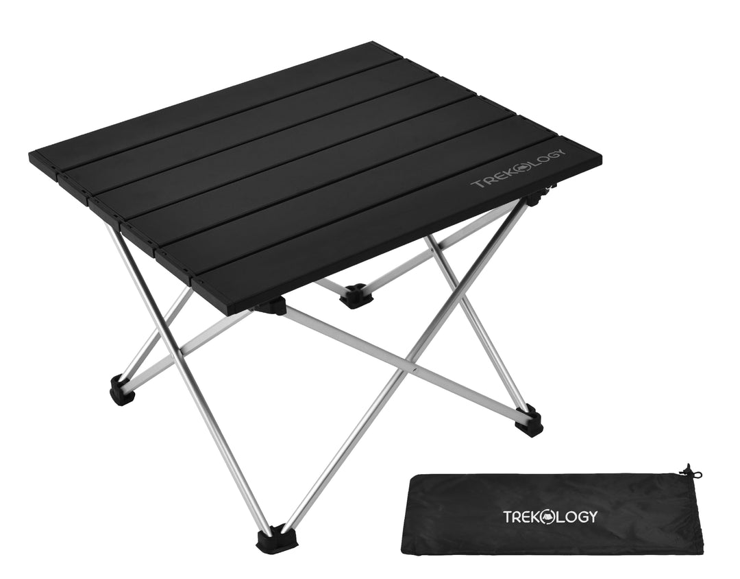 TREKOLOGY Tisch Kleiner Campingtisch Camping Beistelltisch Der Zusammenklappbar Leicht Zelttisch Kla