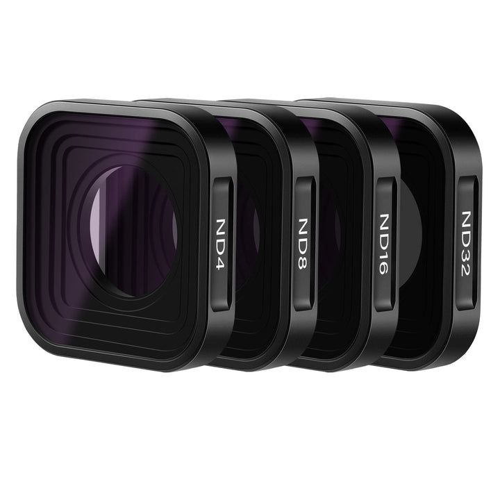 NEEWER 4er Pack ND4/ND8/ND16/ND32 ND Filter Set kompatibel mit GoPro Hero 12 11 10 9, mehrfach besch