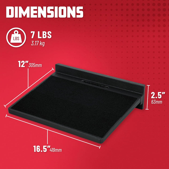 GATOR-Gehäuse Pedalbrett aus Holz 16,5 "x12" mit Nylonhülle und Netzteil 76 x 40,6 cm Holz, 76 x 40,