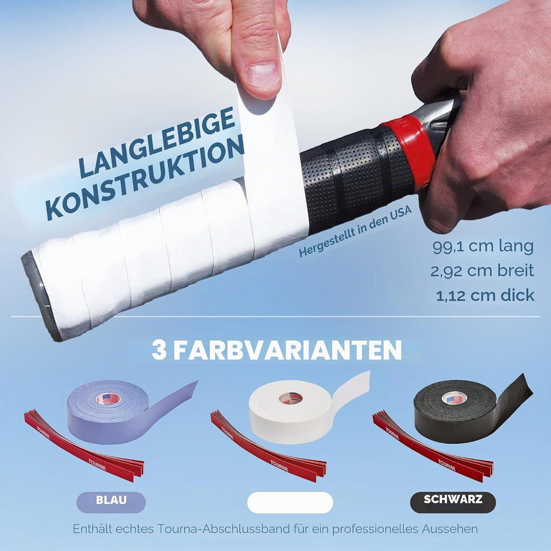 Zipper Box von 30 auf Grips – Mega Tac 30 Griffbänder Single Blau, 30 Griffbänder Single Blau