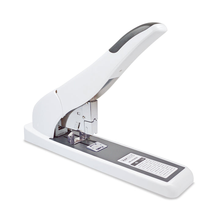 Rapesco 1397 ECO HD-210 Blockheftgerät, 210 Blatt Heftleistung, Soft Weiss, Soft Weiss