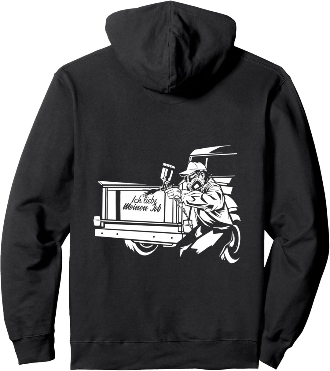 Auto Lackierer Geschenke Fahrzeuglackierer Fahrzeug Spray Pullover Hoodie