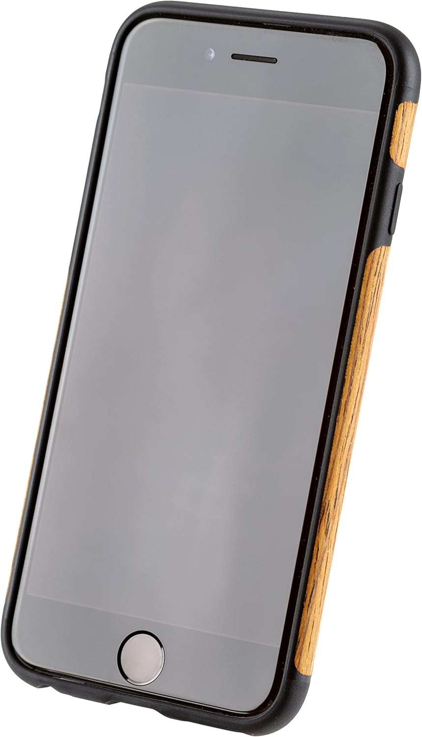 SEBASTIAN STURM Handyhülle "MAXI" | Hergestellt aus echtem Holz "Teak" in einer TPU-Hülle | Kompatib