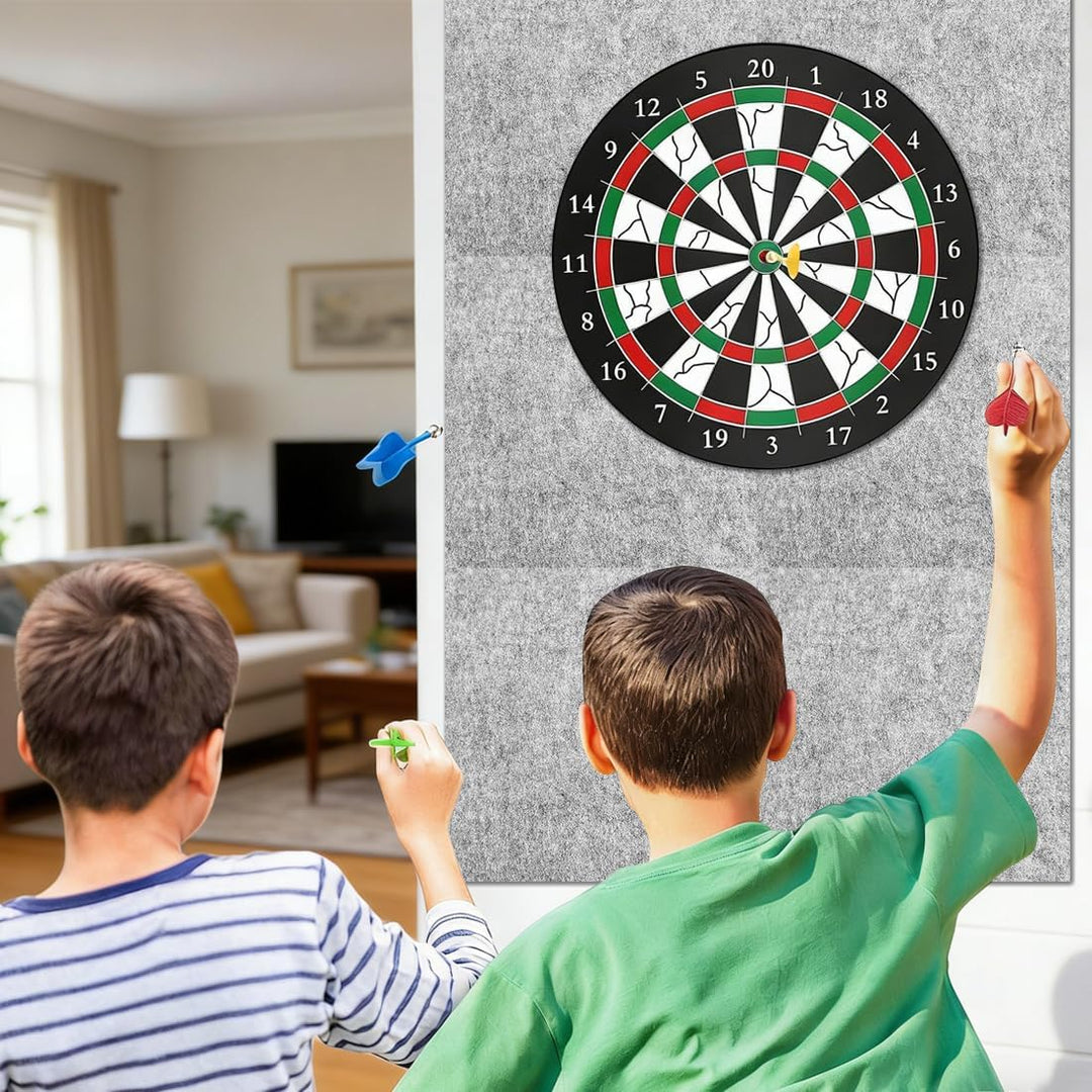 Dart Wandschutz, Filz-Dartboard-Wandschutz, Wandschutz Dartscheibe, Selbstklebende Dartscheiben Umra