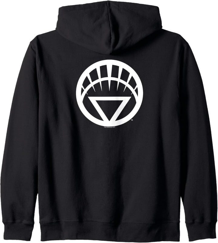 Green Lantern White Emblem Kapuzenjacke