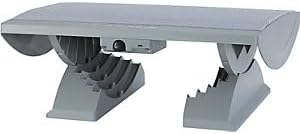 MAUL Ergonomische Fussstütze MAULpro 45x39 cm | Beheizbare, höhenverstellbare, rutschfeste Fussablag