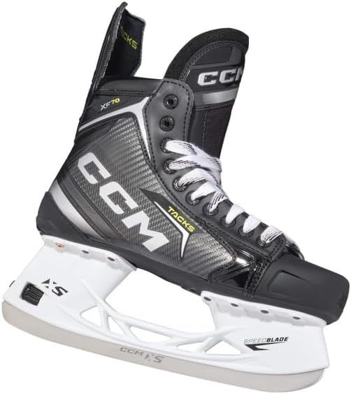 CCM Tacks XF70 Schlittschuhe Intermediate Wide (High Profile) 5.5 (39.0), Wide (High Profile) 5.5 (3