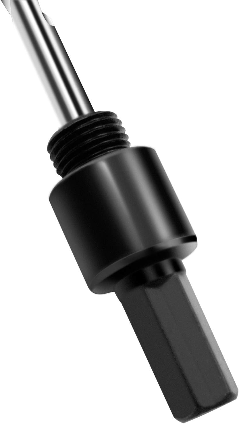LAIWEI Lochsägen-Adapter-Set 5 Stück, Bohrer-Set, Bohrwerkzeug, kompatibel mit 14-360 mm Lochsägen S