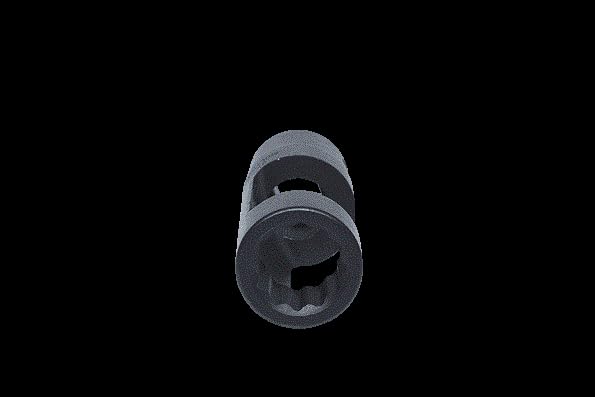 KS Tools 150.9541 Stossdämpfer-Aussenzwölfkant-Gegenhalter-Stecknuss, 21mm