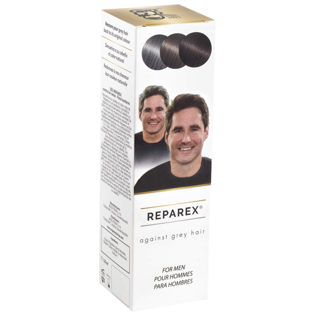 REPAREX Gegen Graue Haare für Männer - Natürliche Wurzeln und Haarbehandlung - Besser als Shampoo od