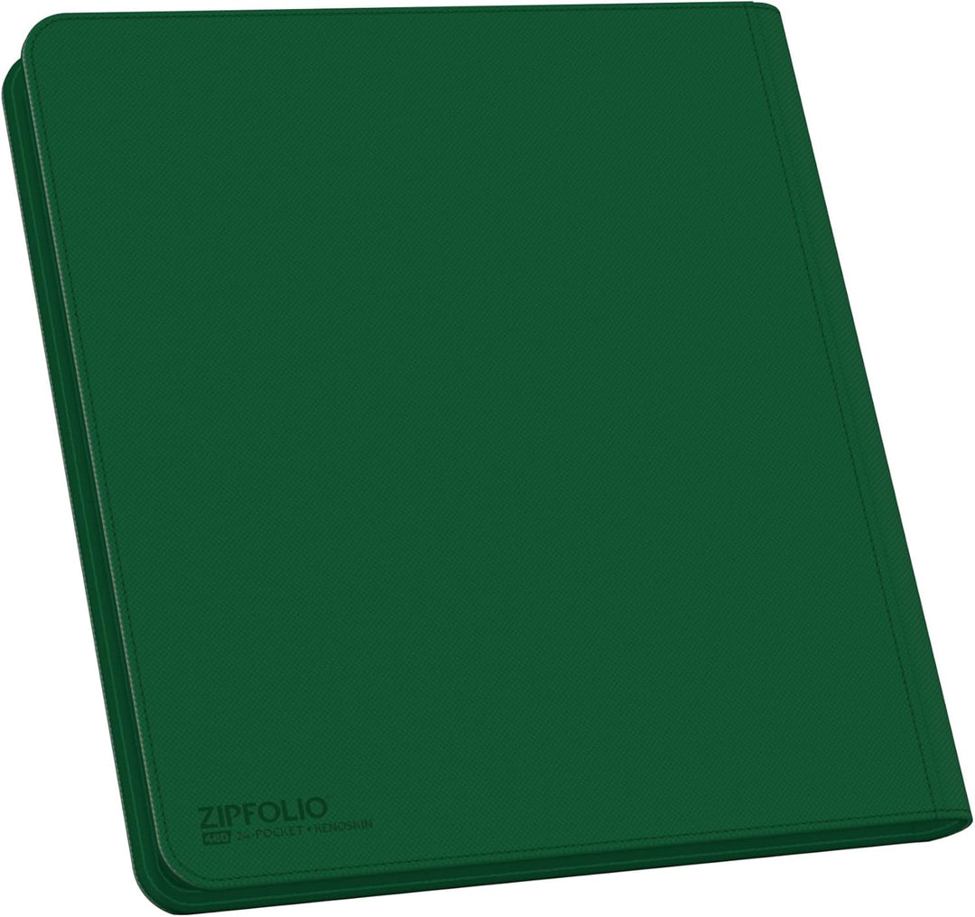 Ultimate Guard UGD010469-12 Pocket QuadRow ZipFolio XenoSkin, grün, Grün