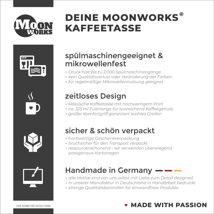 MoonWorks® Kaffee-Tasse personalisierbar Adelshäuser Wappen Aufschrift eigener Name Geschenk Fan Fan