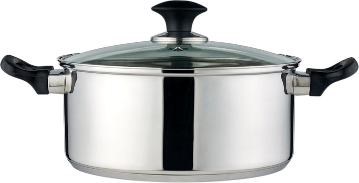 Funktion Saucepan set 6 dele 1.8 Liter Glänzender Stahl, 1.8 Liter Glänzender Stahl