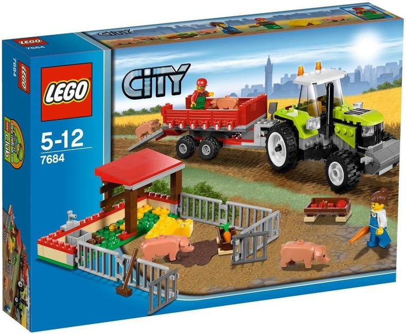 LEGO City 7684 - Ferkel-Gehege mit Traktor